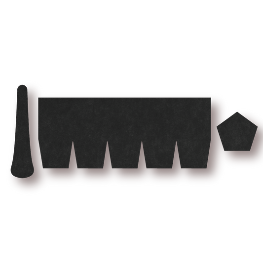 Pentagonal Mug Template