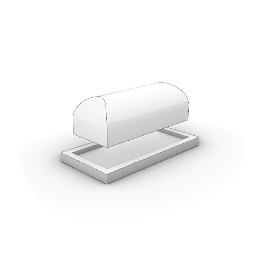 U.S. Butter Dish Template