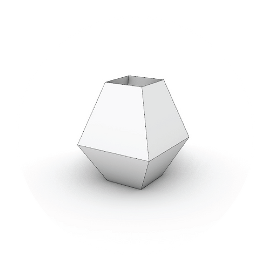 Square Vase Template