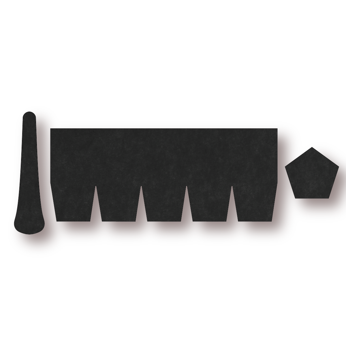 Pentagonal Mug Template