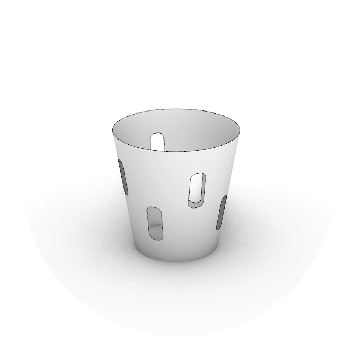 Orchid Pot Template