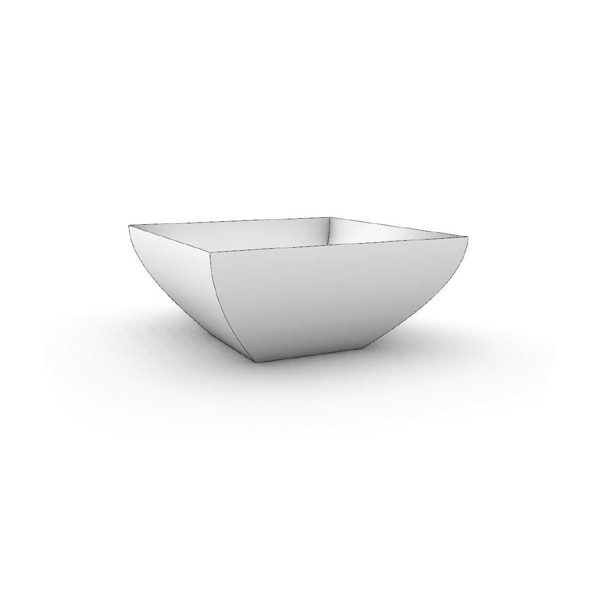 Square Bowl Template